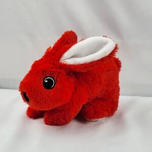Lego Duplo Plush Red Bunny Rabbit Stuffed Animal 8"